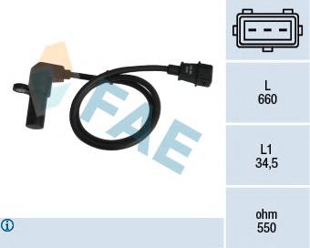 Generador de impulsos, cigüeñal  FAE 79070 precio, desde 22,71 EUR