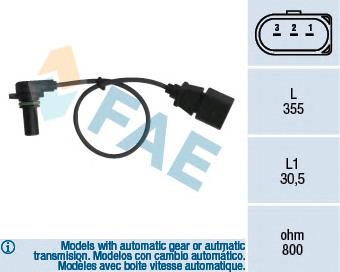 Comprar 79062 FAE Sensor de velocidad de rueda