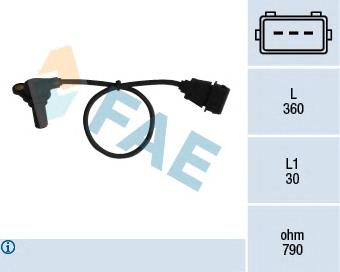 Sensor velocimetro FAE 79061 precio, desde 21,39 EUR