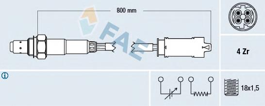 Comprar 77237 FAE Sensor NOx