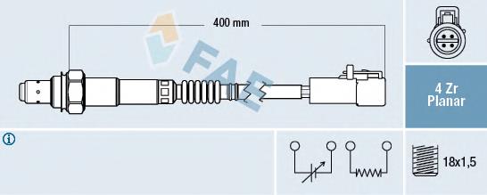 Sonda lambda 570061A ERA Benelux