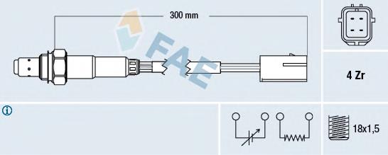 77215 FAE sonda lambda