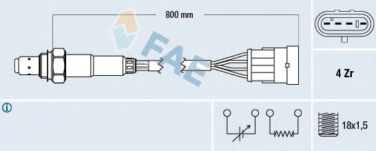 Sonda Lambda 77220 FAE