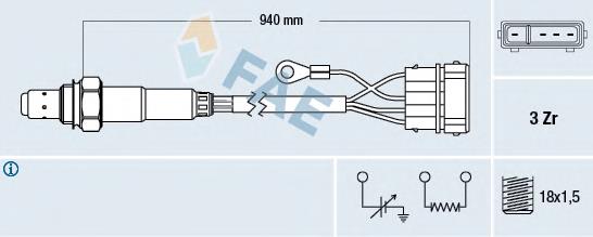 Sonda Lambda 77112 FAE