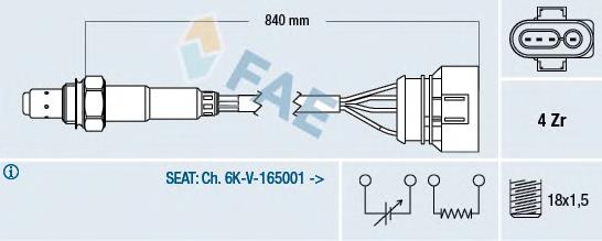 77133 FAE sonda lambda