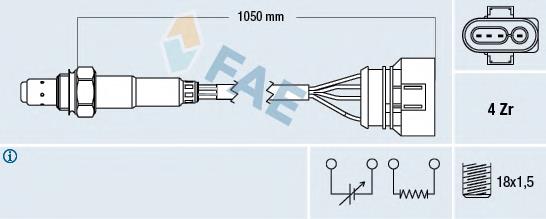Sonda lambda 77134 FAE
