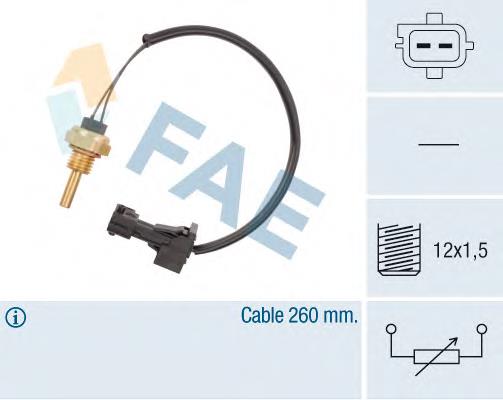 700083 VALEO Sensor temperatura refrigerante