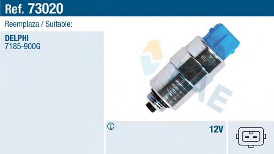 Corte, inyección combustible ENT220030 Engitech