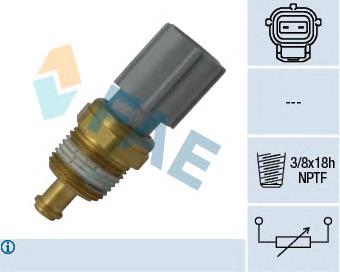 Sensor de temperatura 33734 FAE