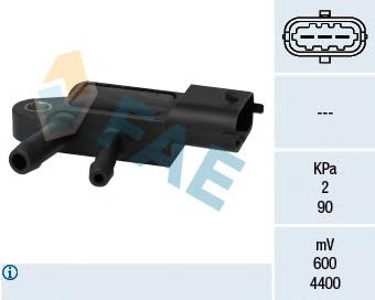 Sensor de presion gases de escape 16110 FAE