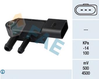 Comprar 16109 FAE Sensor de presion gases de escape