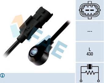 Sensor de detonaciones 60243 FAE