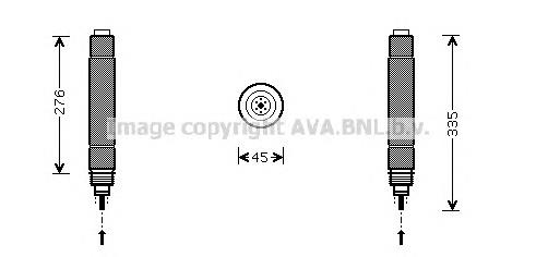 CND204 AVA receptor-secador del aire acondicionado