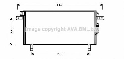 DN5268 AVA condensador aire acondicionado