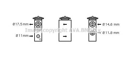 Comprar 9821294480 Peugeot/Citroen Válvula TRV del aire acondicionado
