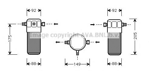 AID032 AVA receptor-secador del aire acondicionado