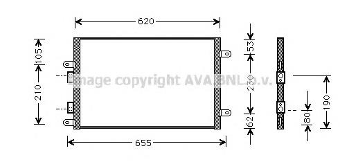 AL5077 AVA condensador aire acondicionado