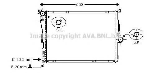 3403551 BMW Refrigeración del motor