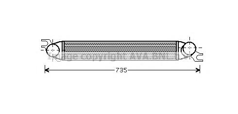 BWA4340 AVA intercooler