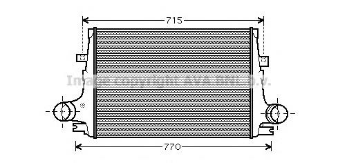 Intercooler 60692222 Fiat/Alfa/Lancia