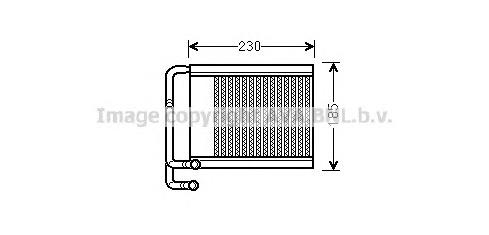 Radiador interior para Hyundai I40 I VF
