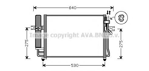 Condensador aire acondicionado HY5090 AVA