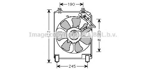 Motor de ventilador aire acondicionado HD7526 AVA