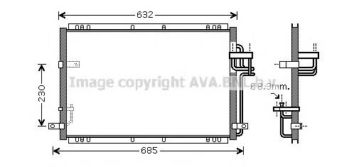 KA5085 AVA condensador aire acondicionado