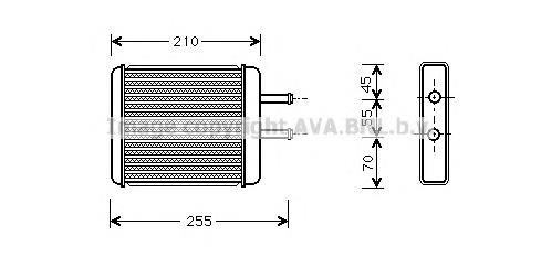 Radiador de calefacción KA6010 AVA