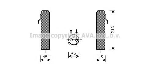 HYD218 AVA receptor-secador del aire acondicionado