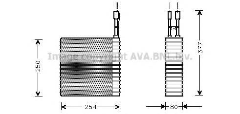 04864999 Chrysler evaporador, aire acondicionado