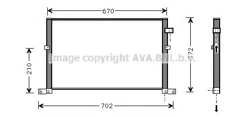 Condensador AVA FD5334