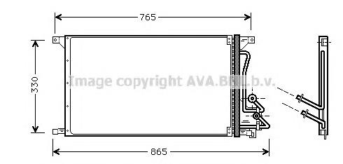 FD5304 AVA condensador aire acondicionado