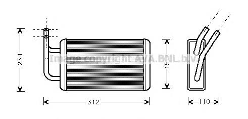 FD6215 AVA radiador de calefacción