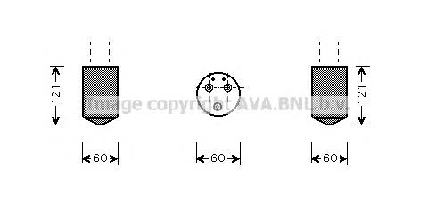 Receptor-secador del aire acondicionado DWD043 AVA