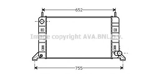 Comprar FD2078 AVA Radiador de auto