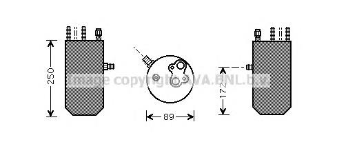 FDD125 AVA receptor-secador del aire acondicionado