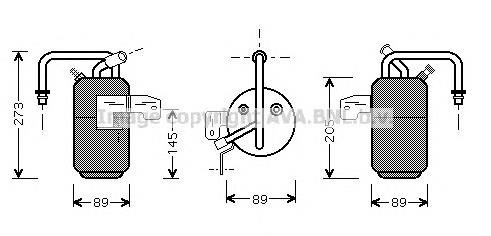 FDD331 AVA receptor-secador del aire acondicionado