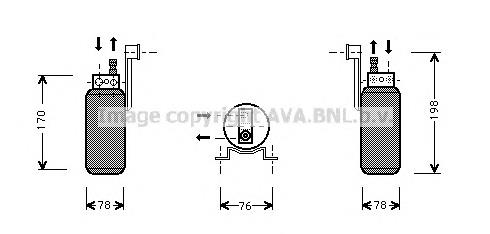 FDD296 AVA receptor-secador del aire acondicionado