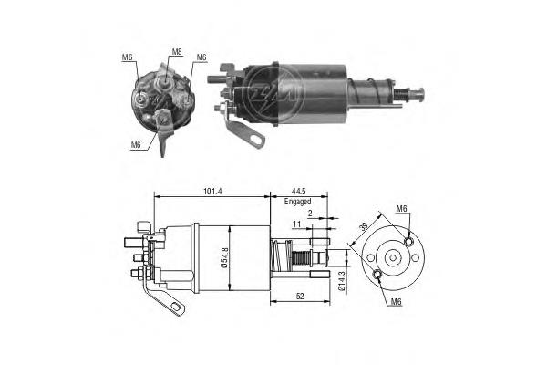 ZM610 ERA interruptor magnético, estárter