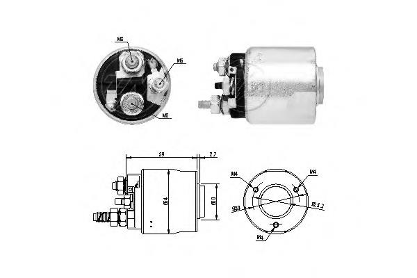 46063 Meat&Doria Solenoide arranque