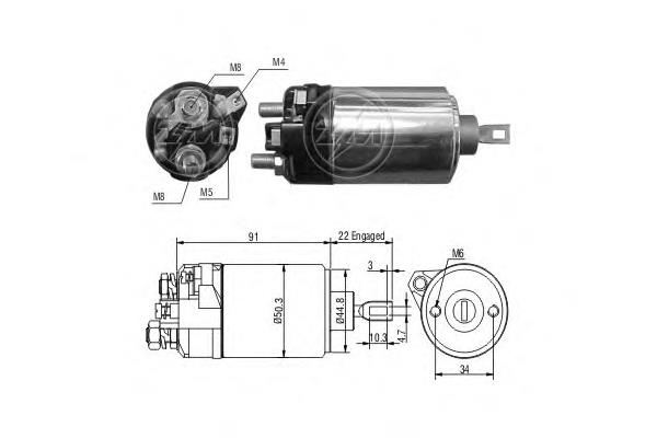 2151310180 Mercedes motor de arranque