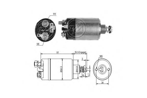 SS0139 AS/Auto Storm interruptor magnético, estárter