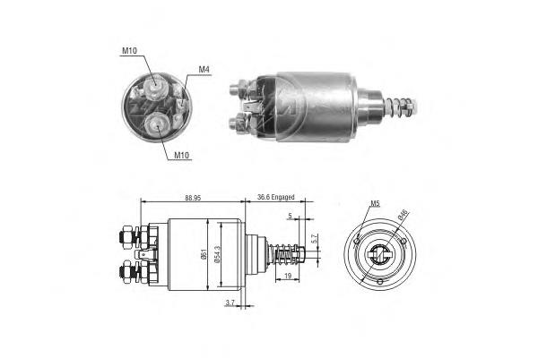 Interruptor magnético, estárter ZM8640 ERA