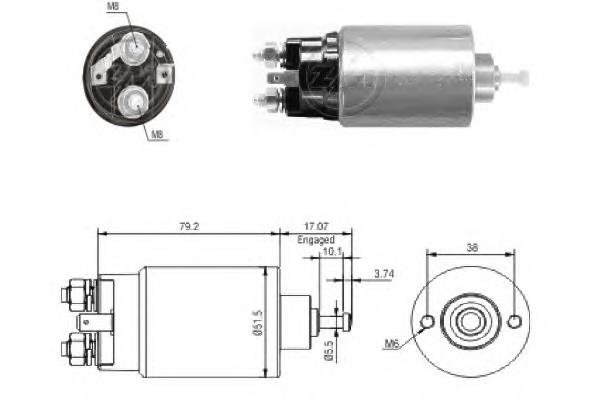 ZM769 ERA motor de arranque