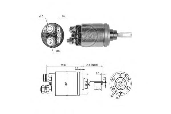 Interruptor magnético estárter ERA ZM541 precio, desde 36,98 EUR