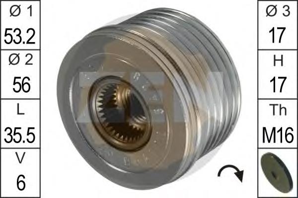 Polea rueda libre ERA ZN5429 precio, desde 35,51 EUR