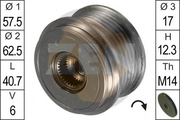 Comprar ZN5428 ERA Rueda libre del alternador
