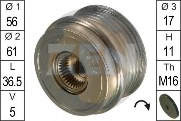 Polea de alternador ERA ZN5380