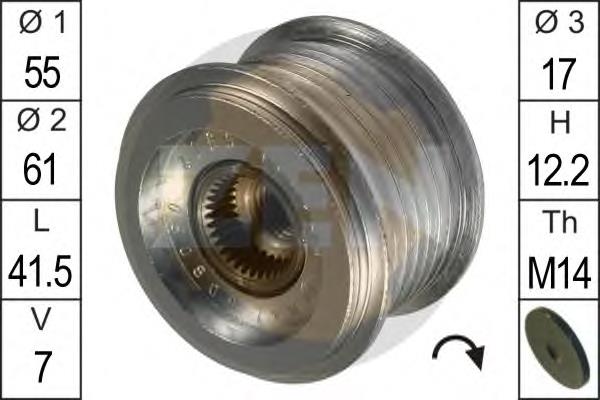 Polea de alternador ERA ZN5502